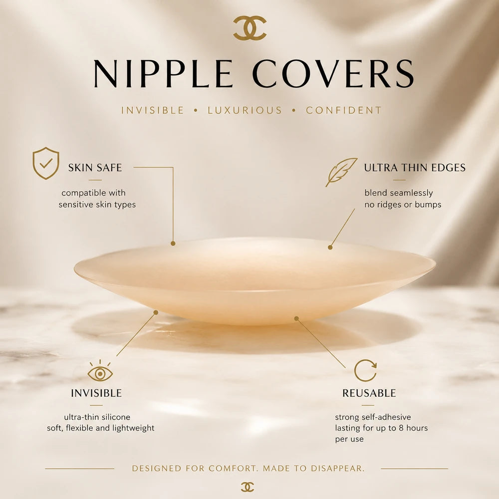 Reusable Silicone Nipple Covers
